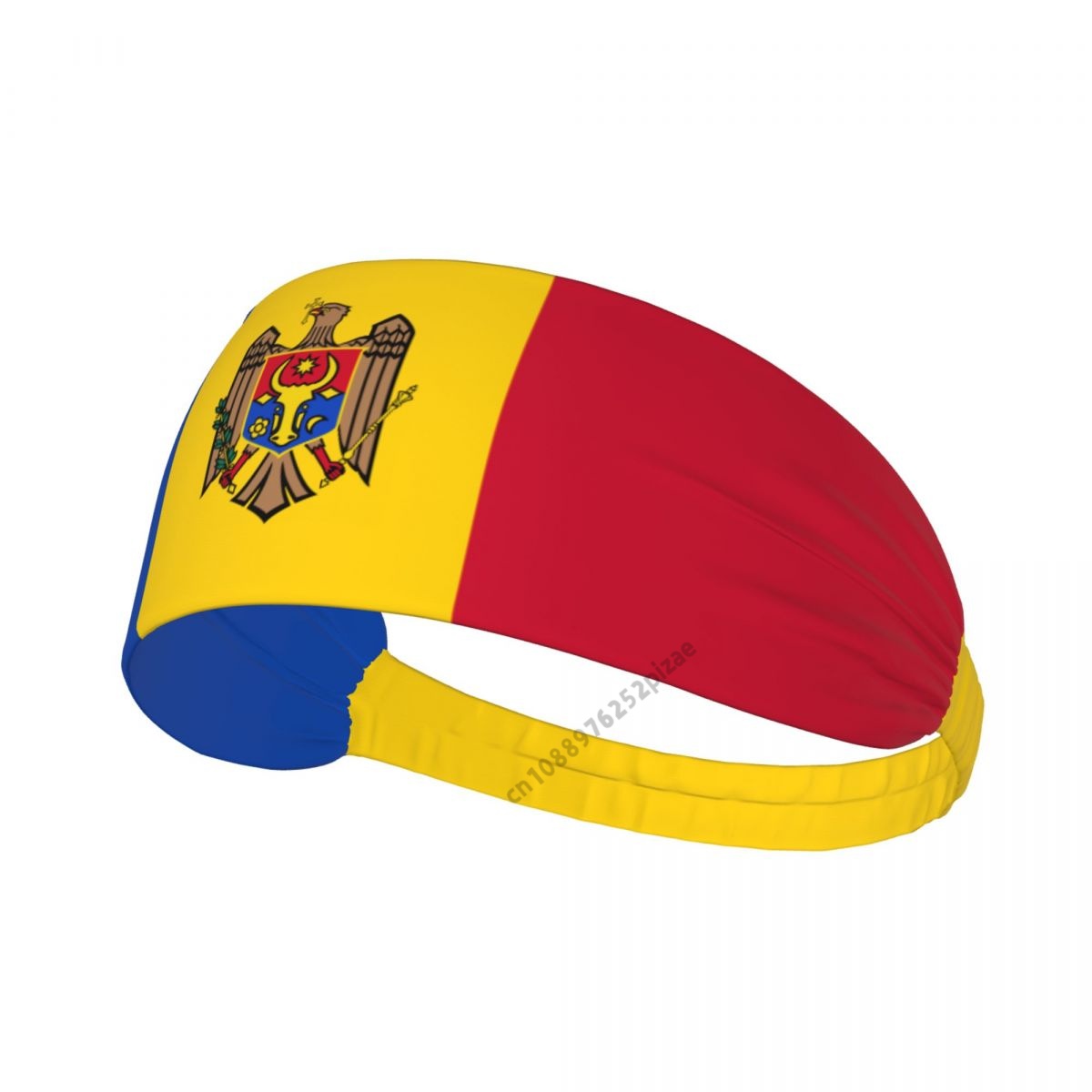 Yoga Fitness Band - 1pcs Moldova Flag Men Women Bands