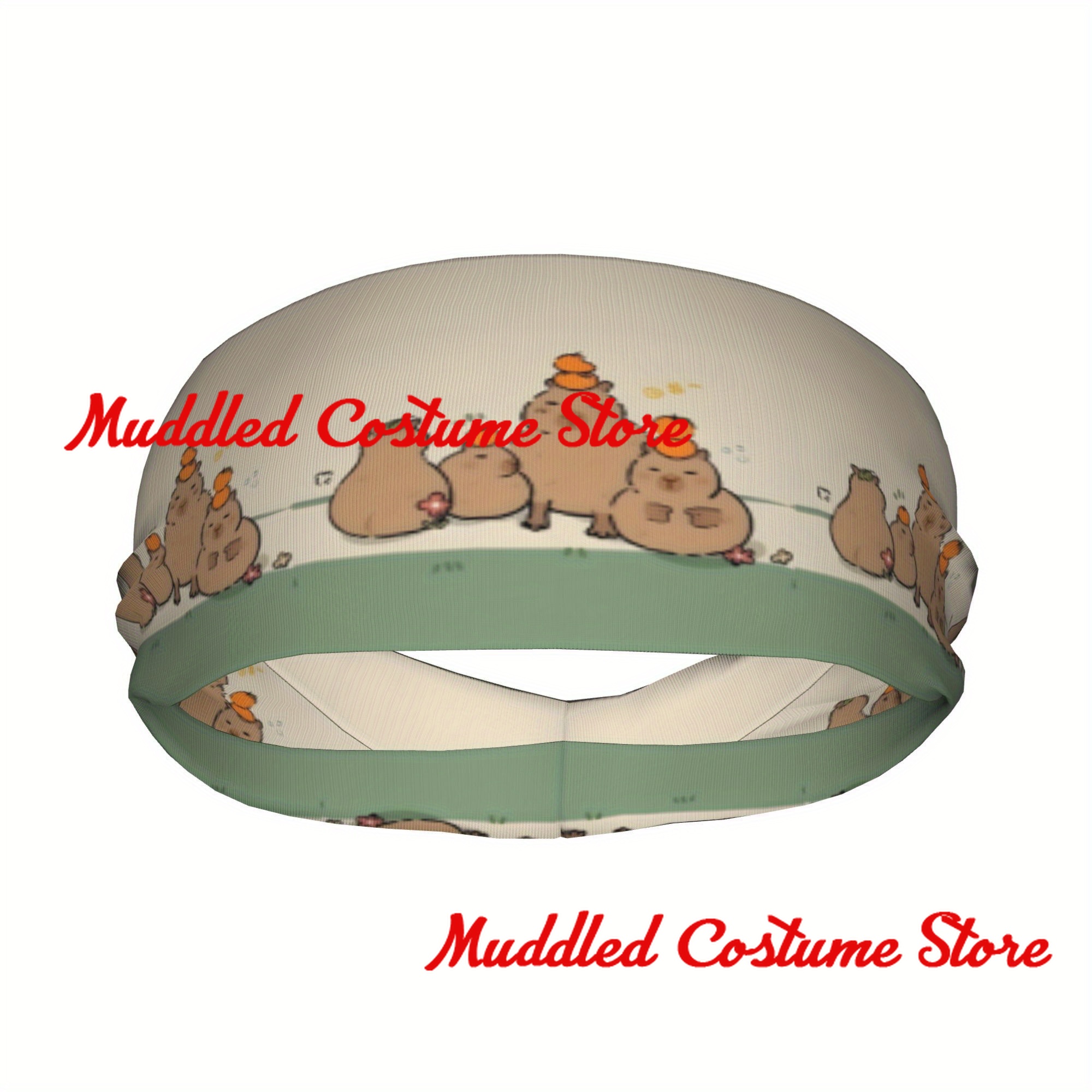 Yoga Fitness Band - Capybara Unisex Sports Headband Yoga Fitness
