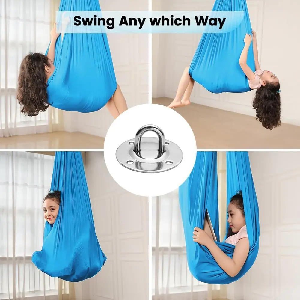 Yoga Fitness Resiliation - 150x280cm Children Swing Resilient Indoor Hammock