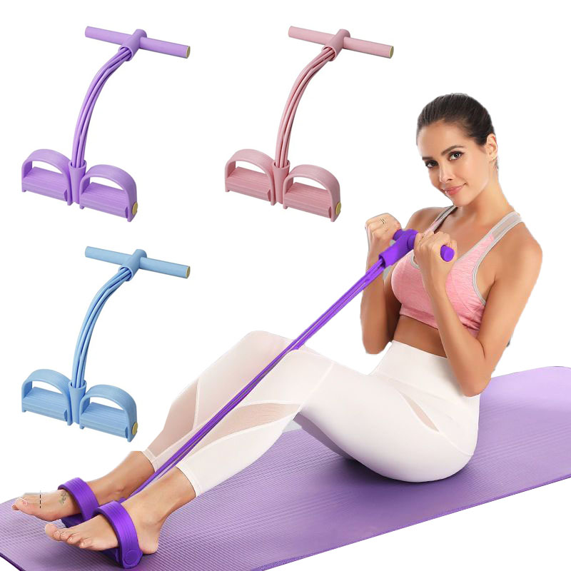 Yoga Fitness Band - 6-Tube Resistance Band Multi Function Tension
