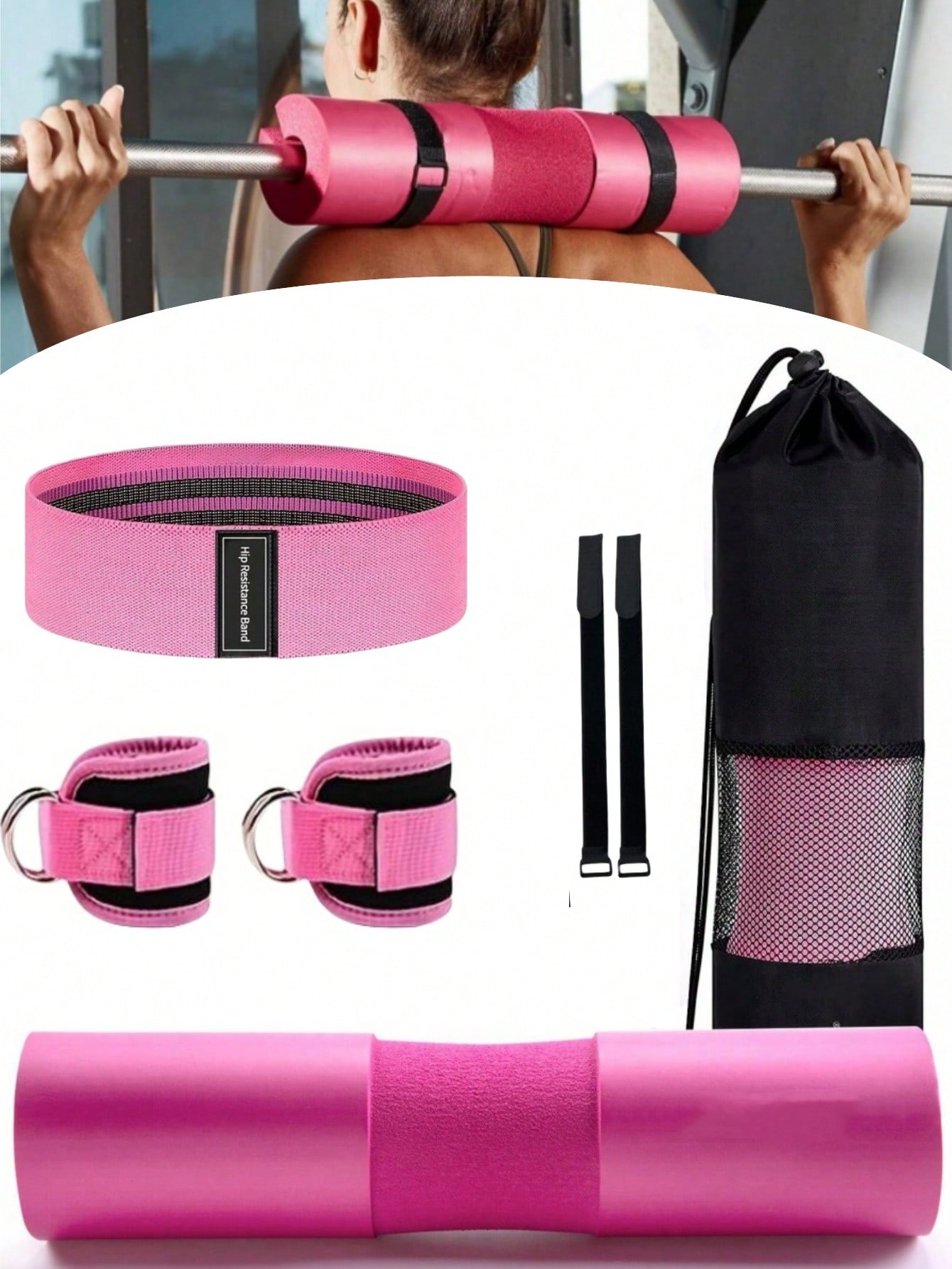 1pc/5pcs Barbell Squat Pad Set – Hip Thrust Pad recenzja i cena