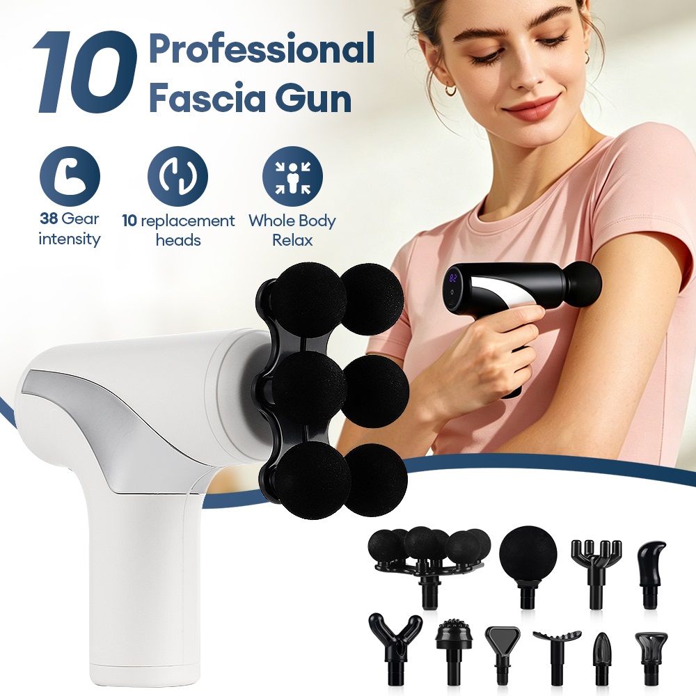 Portable Massage Gun 38 Gears  – Vibration Massage Gun recenzja i cena
