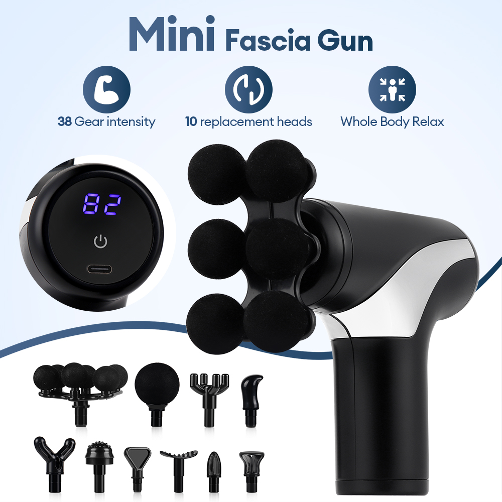 Portable Massage Gun 38 Gears  – Vibration Massage Gun recenzja i cena