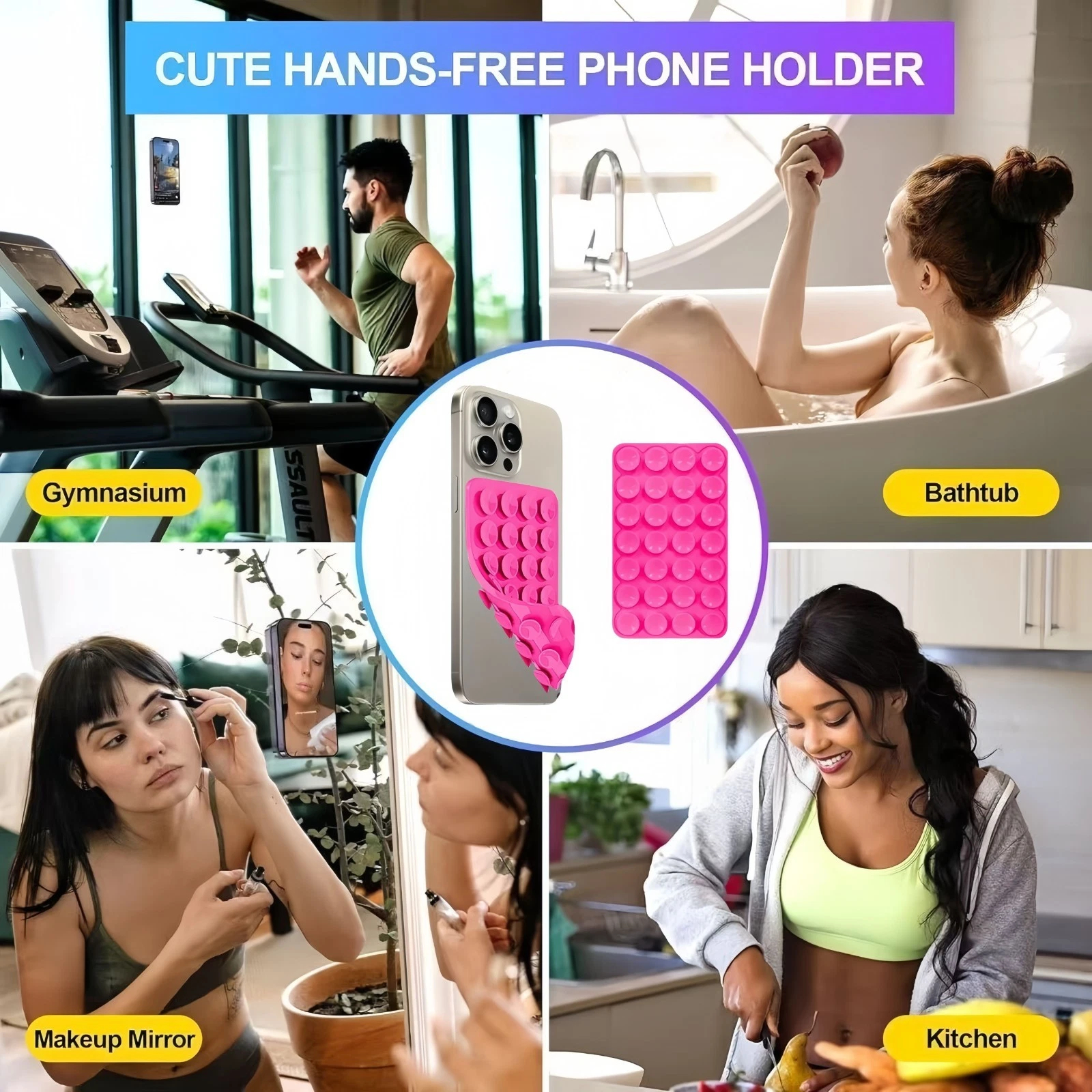 1Pc/3Pcs Double Sided Silicone – Yoga Fitness Videos Free recenzja i cena