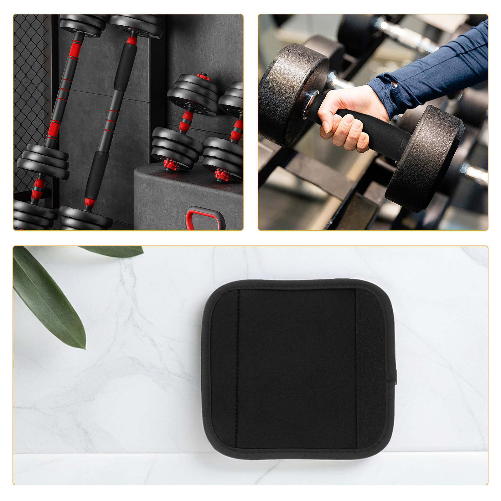5Pcs Anti Slip Barbell Handle  – Hip Thrust Pad recenzja i cena