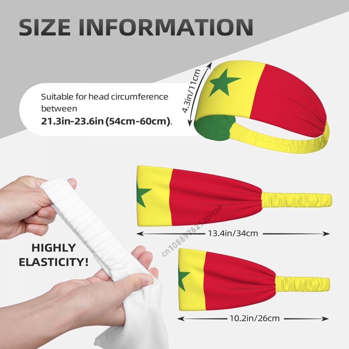 1pcs Senegal Flag Men Women Ba – Yoga Fitness Band recenzja i cena