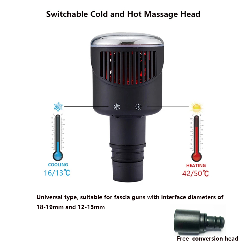 New Heat-Cold Fascia Gun Massa – Vibration Massage Gun recenzja i cena