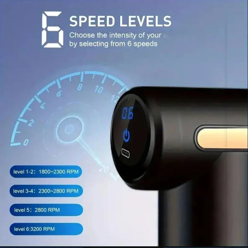 Portable Fascial Massage Gun E – Vibration Massage Gun recenzja i cena