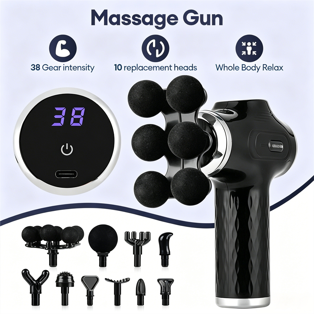 Mini Fascia Gun 38 Level High  – Vibration Massage Gun recenzja i cena