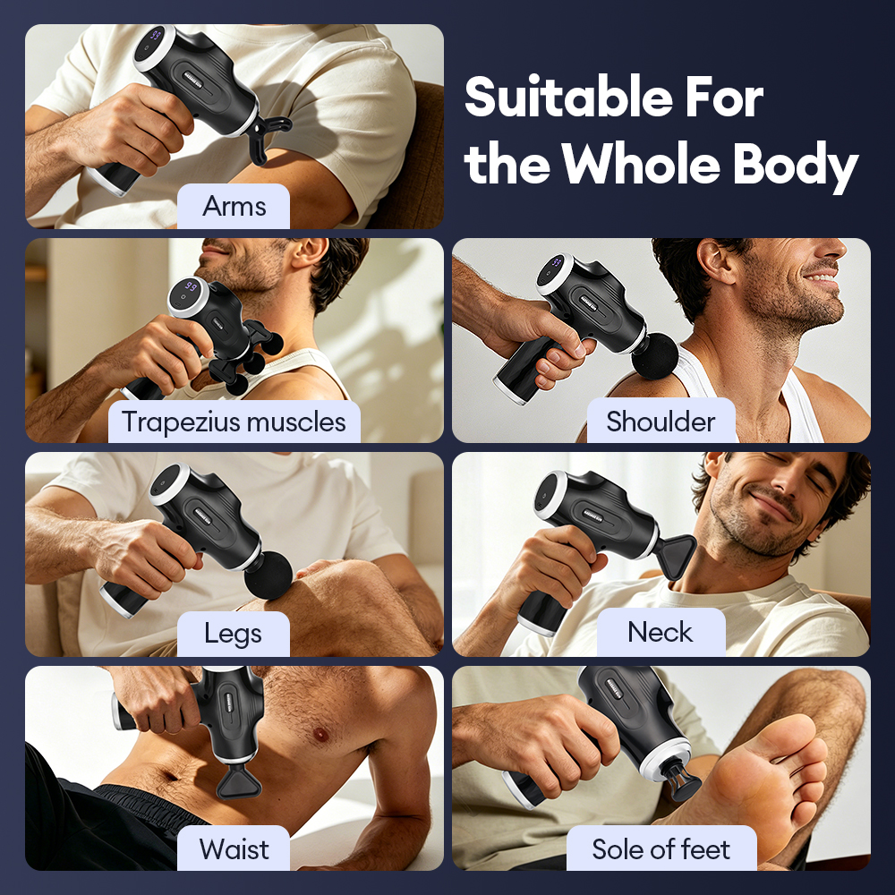 Mini Fascia Gun 38 Level High  – Vibration Massage Gun recenzja i cena