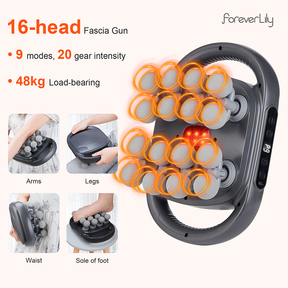 16-Head Fascia Gun High-Freque – Vibration Massage Gun recenzja i cena