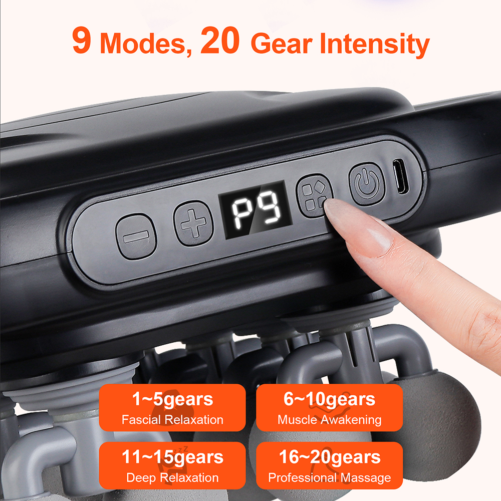 16-Head Fascia Gun High-Freque – Vibration Massage Gun recenzja i cena