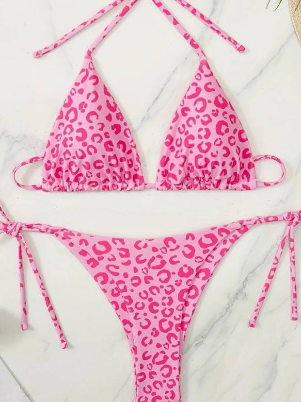 2026 New Pink Leopard Print Bi – Yoga Fitness Brand recenzja i cena