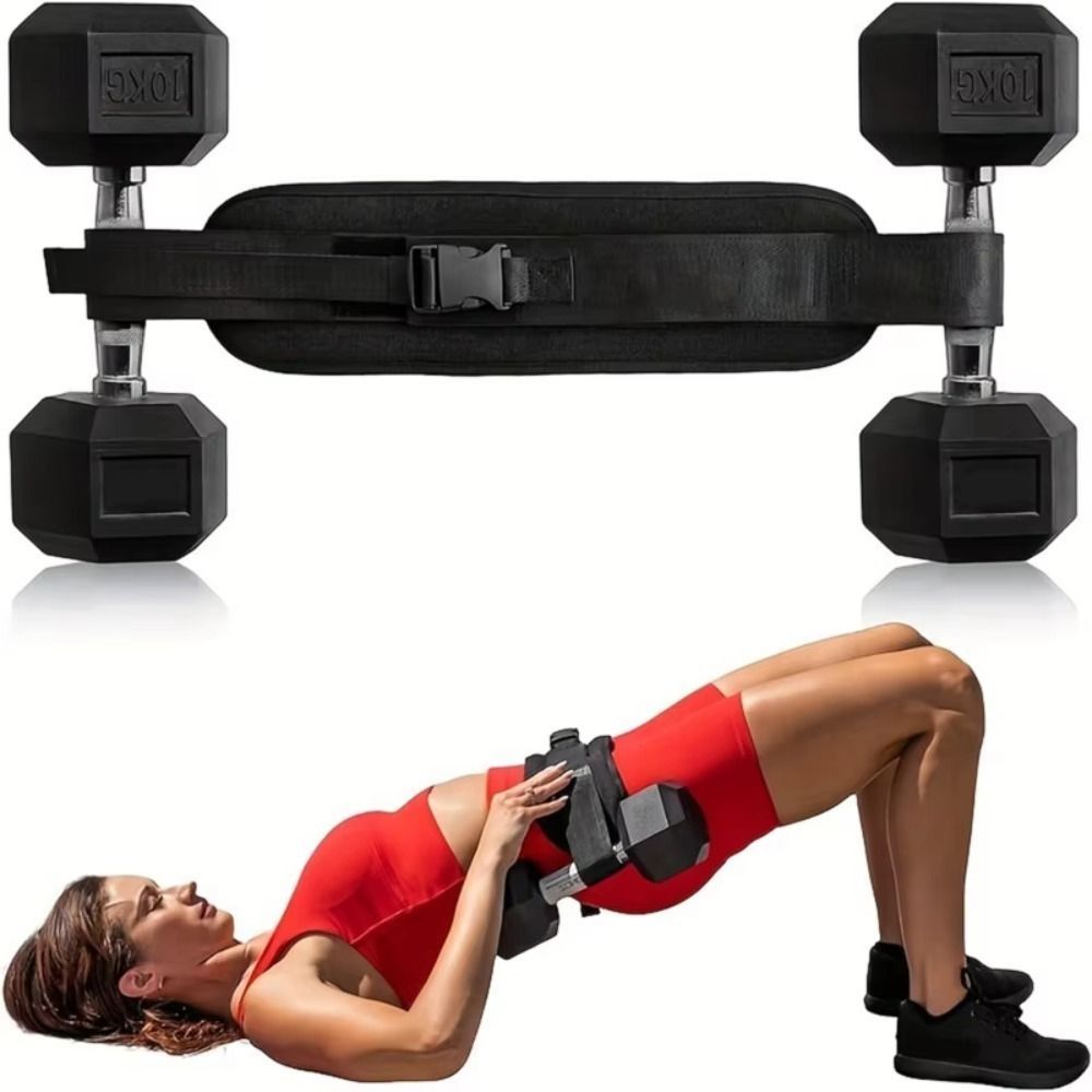 Non Slip Dumbbell Weight Belt  – Hip Thrust Pad recenzja i cena