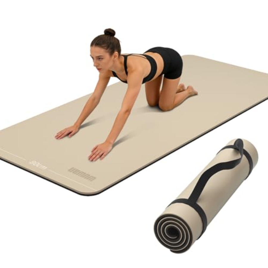 Wide Yoga Mat-80cm Non Slip Ex – Yoga Fitness Resiliation recenzja i cena