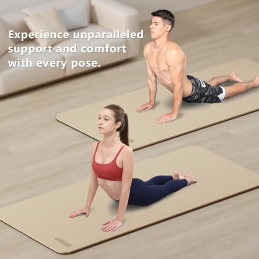 Wide Yoga Mat-80cm Non Slip Ex – Yoga Fitness Resiliation recenzja i cena