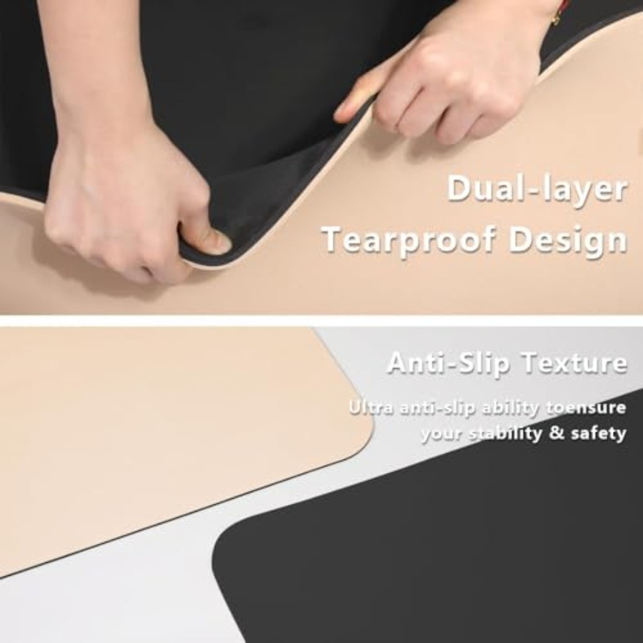 Wide Yoga Mat-80cm Non Slip Ex – Yoga Fitness Resiliation recenzja i cena