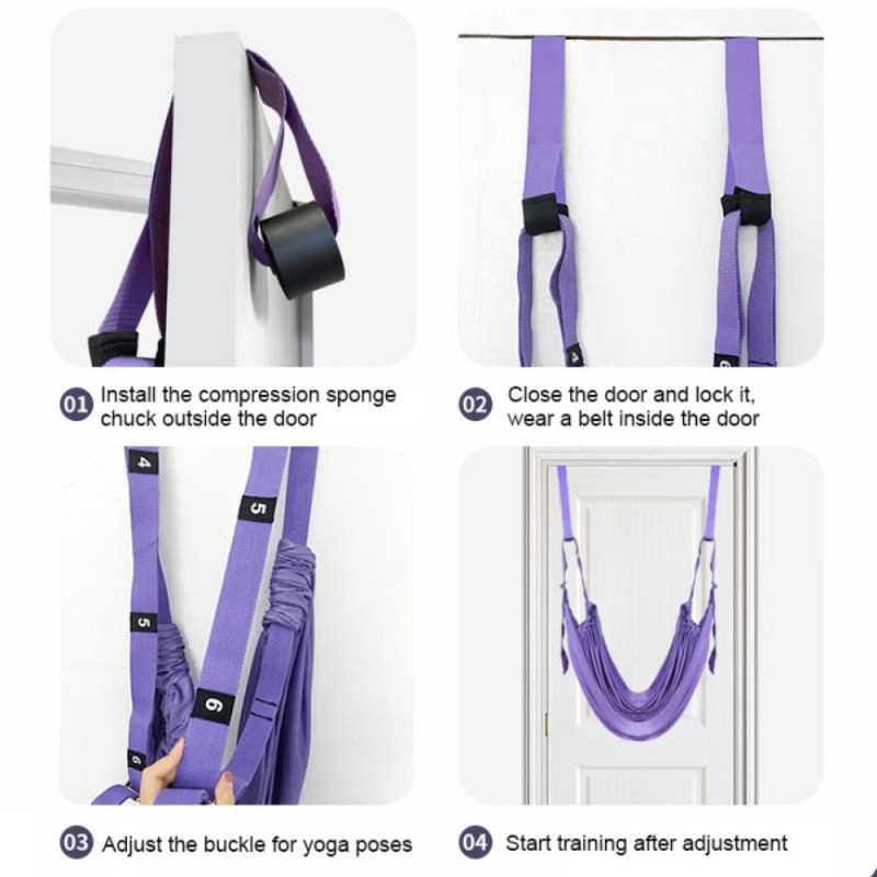 Adjustable Aerial Yoga Hammock – Stretch Strap Yoga recenzja i cena