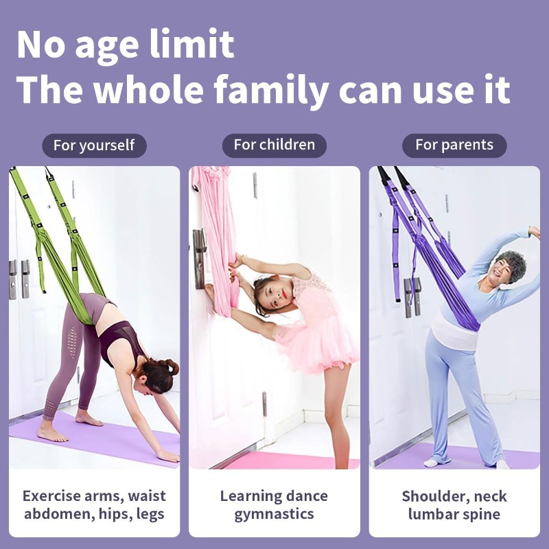 Adjustable Aerial Yoga Hammock – Stretch Strap Yoga recenzja i cena