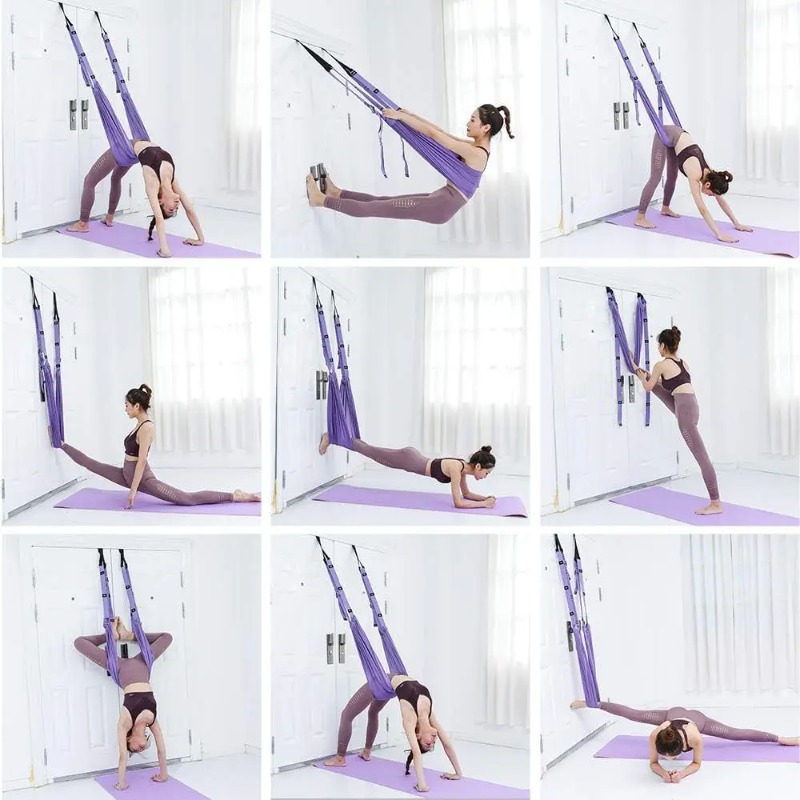 Adjustable Aerial Yoga Hammock – Stretch Strap Yoga recenzja i cena