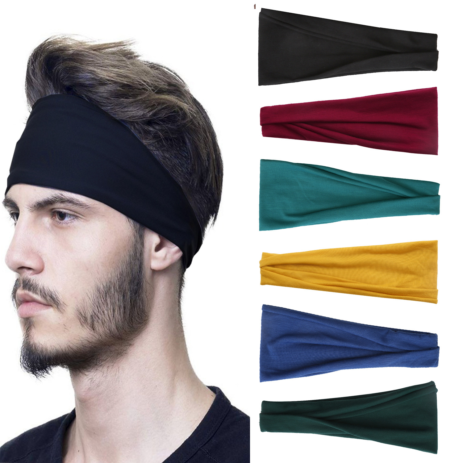 Sports Headband For Men Woman  – Yoga Fitness Band recenzja i cena