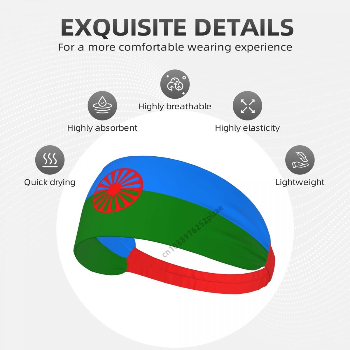 Gypsy Flag Men Women Bands Ela – Yoga Fitness Band recenzja i cena