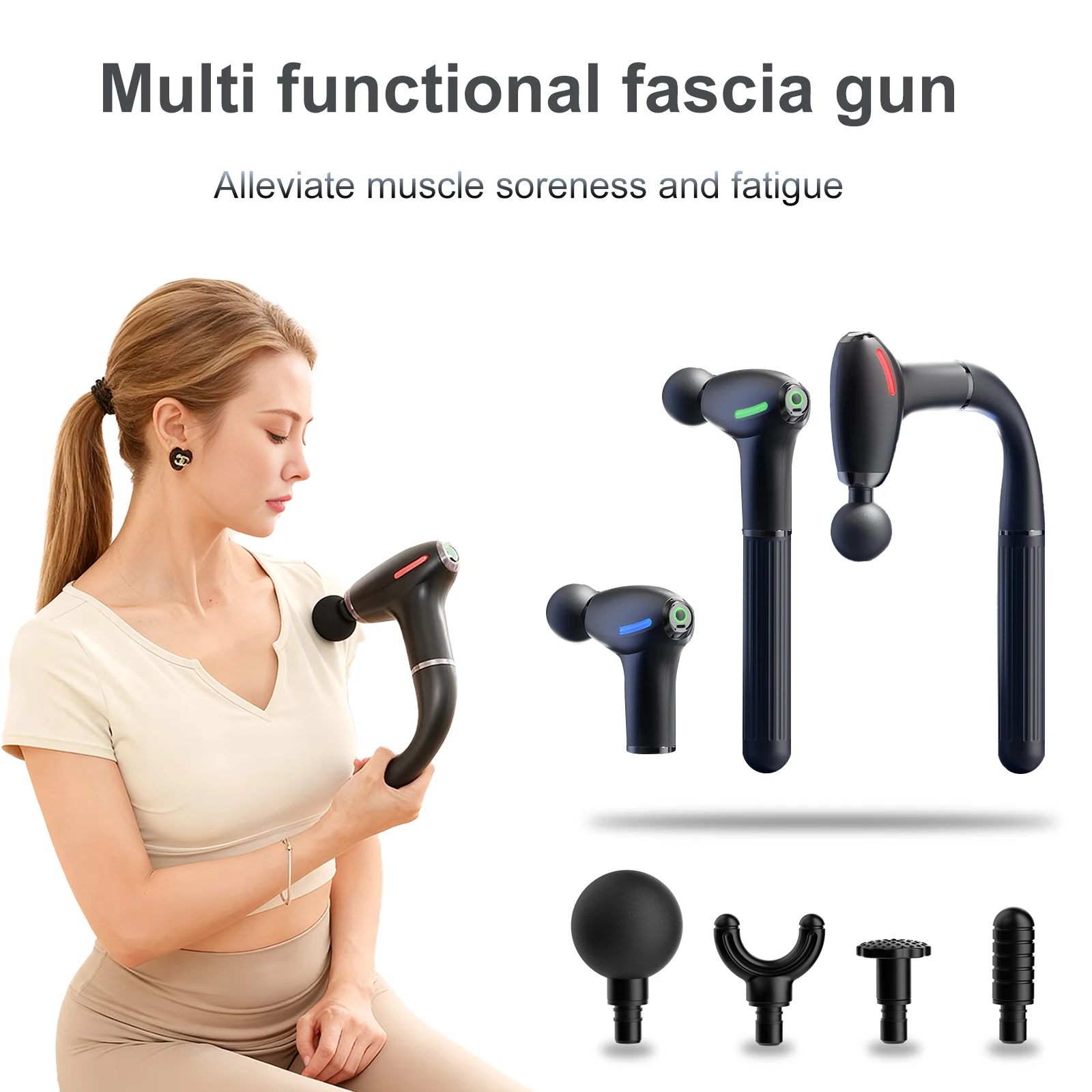 Mulit functional fascia gun wi – Vibration Massage Gun recenzja i cena