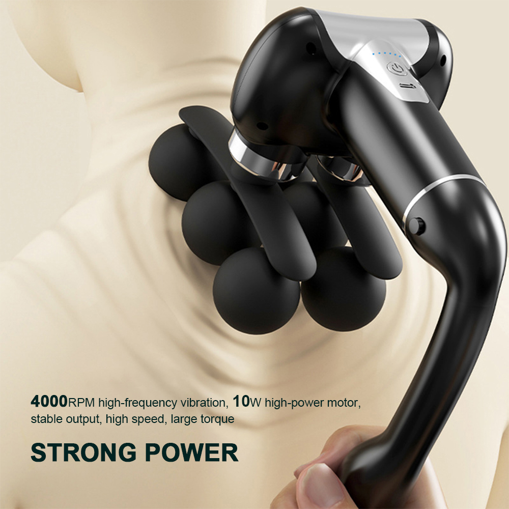 6-Heads Handhel Fascia Gun Hig – Vibration Massage Gun recenzja i cena