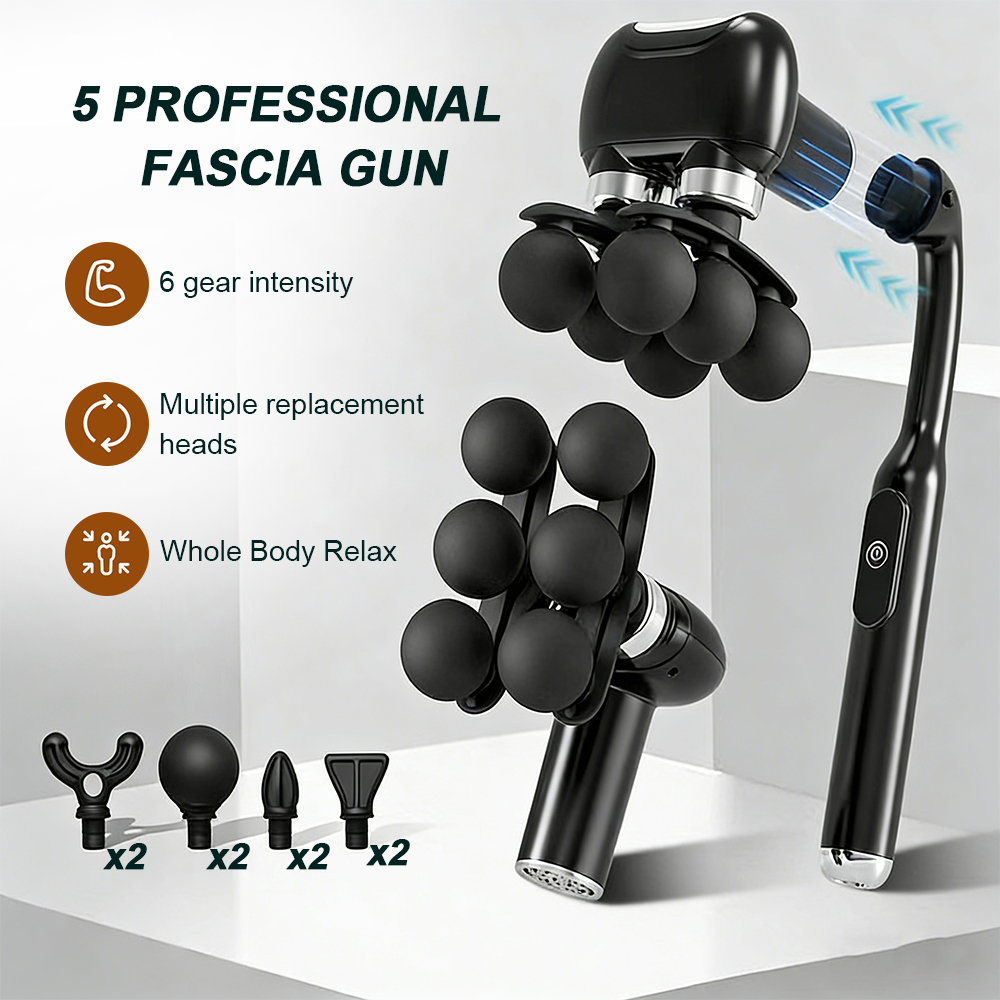 6-Heads Handhel Fascia Gun Hig – Vibration Massage Gun recenzja i cena